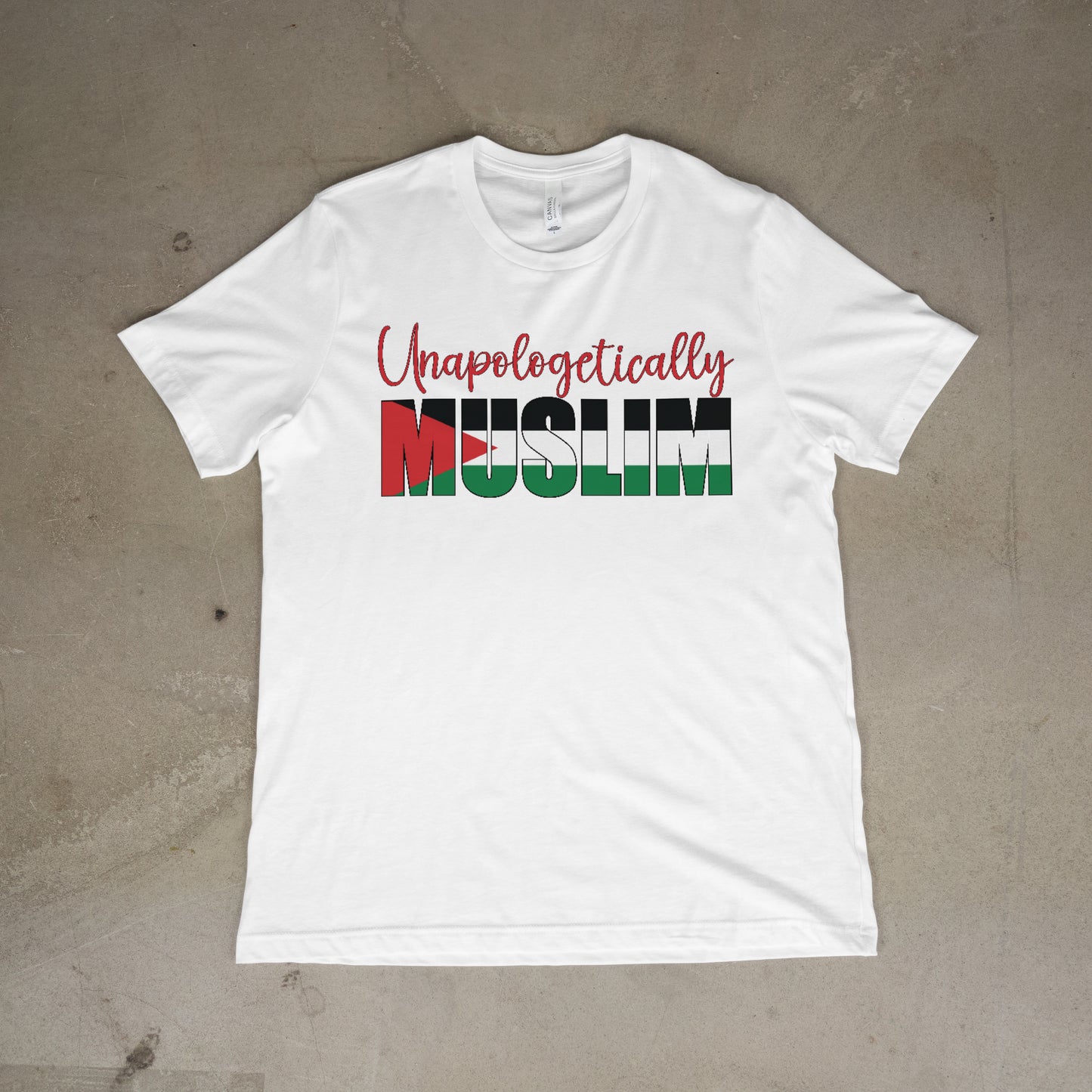 Short Sleeve/ Long sleeve -Custom - ANY COUNTRY- Unapologetically Muslim
