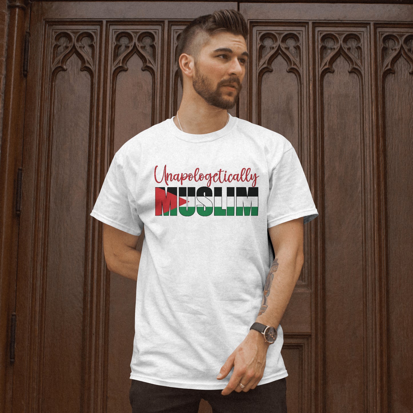 Short Sleeve/ Long sleeve -Custom - ANY COUNTRY- Unapologetically Muslim