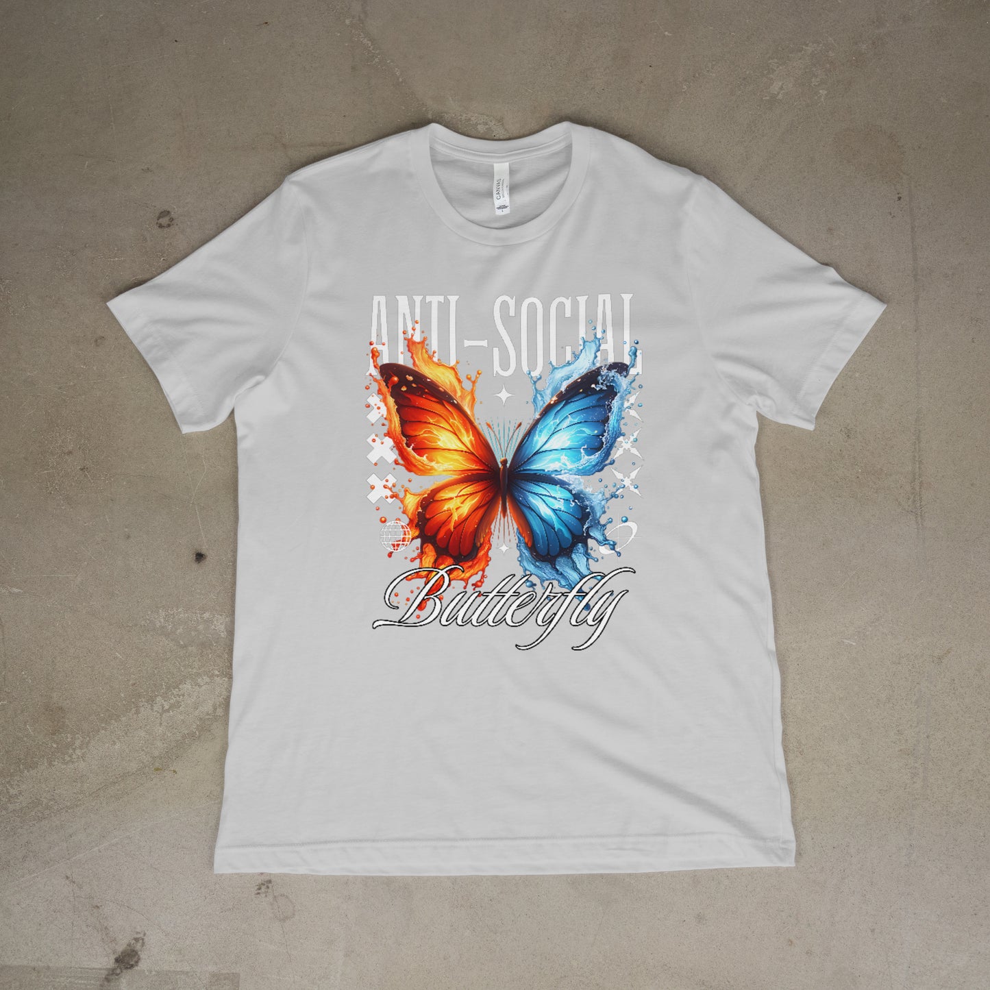 Short Sleeve- Anti Social Butterfly